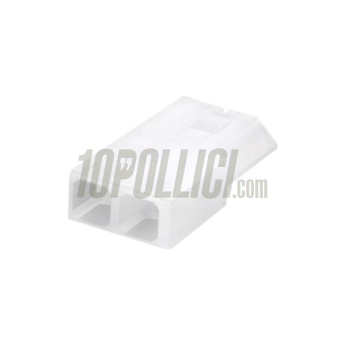 Connettore femmina  per cablaggio rubinetto benzina BGM/OMG 2 pin