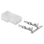 Connettore maschio  per cablaggio rubinetto benzina BGM/OMG 2 pin