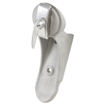 Spare Wheel Holder "Vintage", behind legshields, for 8" closed rim