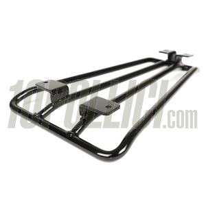 Luggage carrier for legshield floor MOTO NOSTRA Vespa PX, T5 - black