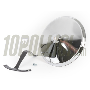 Hug cap "Moon Cap" for open 10" rim Vespa  50, Primavera, ET3, PK GT, Sprint, GL, GS, 180 SS, Sprint V, Rally, TS, PX, PE, Lusso, T5, LML - chromed