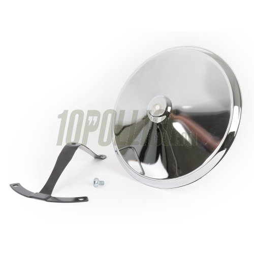 Hug cap "Moon Cap" for open 10" rim Vespa  50, Primavera, ET3, PK GT, Sprint, GL, GS, 180 SS, Sprint V, Rally, TS, PX, PE, Lusso, T5, LML - chromed