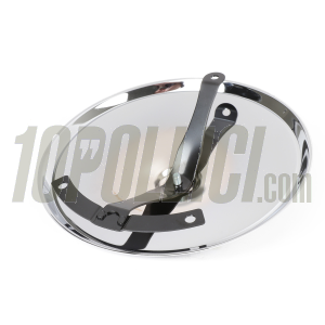 Hug cap "Moon Cap" for open 10" rim Vespa  50, Primavera, ET3, PK GT, Sprint, GL, GS, 180 SS, Sprint V, Rally, TS, PX, PE, Lusso, T5, LML - chromed