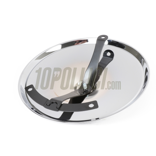 Hug cap "Moon Cap" for open 10" rim Vespa  50, Primavera, ET3, PK GT, Sprint, GL, GS, 180 SS, Sprint V, Rally, TS, PX, PE, Lusso, T5, LML - chromed