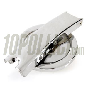 Tank Cap for Vespa V1-33, VM, VN, VNA, VBA, VBB, Sprint, GT, TS, GL, PX, PE, chrome, fold-away
