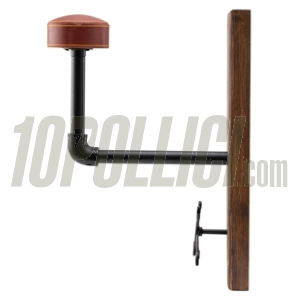 Helmet holder and coatrack TRIP MACHINE, wood, 400x100mm 