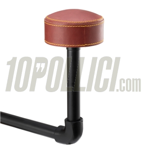 Helmet holder and coatrack TRIP MACHINE, wood, 400x100mm 