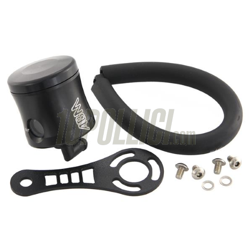 Fluid reservoir for brake master cylinder ABM