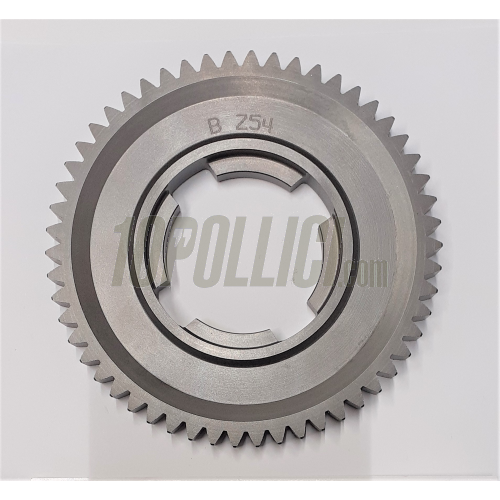 Ingranaggio 1a marcia z 54 BENELLI EXTRALUNGA per Vespa Rally, PX, PE, PX 2 serie, '98, MY, `11, T5, Cosa