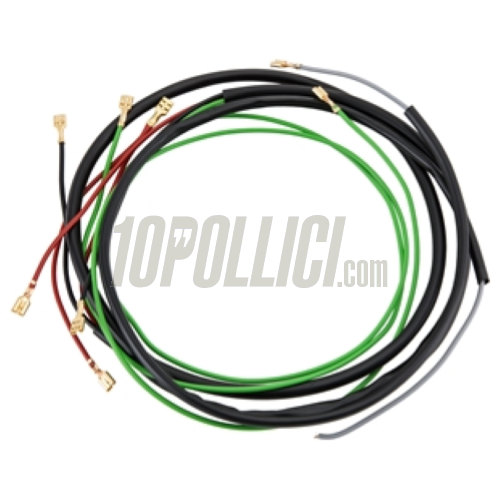 Wiring loom for Piaggio Ciao PX/SC, Bravo - AC - black