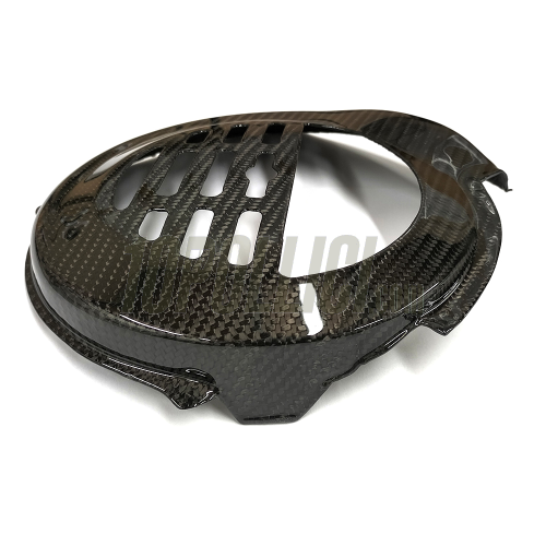Flywheel cover TOMAS COMPOSITI Vespa PK XL RUSH APE ELESTART, carbon fiber
