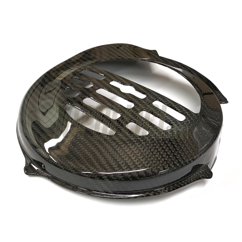 Flywheel cover TOMAS COMPOSITI Vespa PK XL RUSH APE ELESTART, carbon fiber
