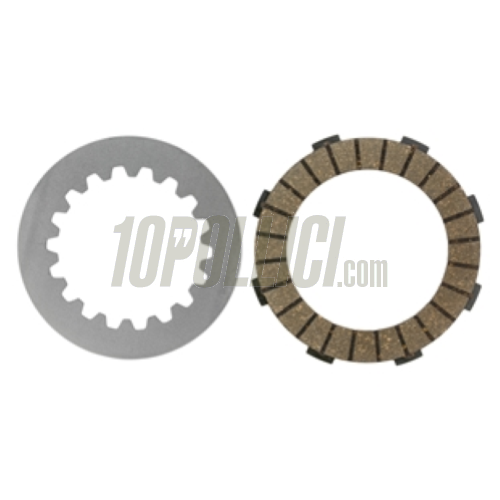 Clutch discs SIP PERFORMANCE COSA 2 Race for 8 springs clutch Vespa Largeframe