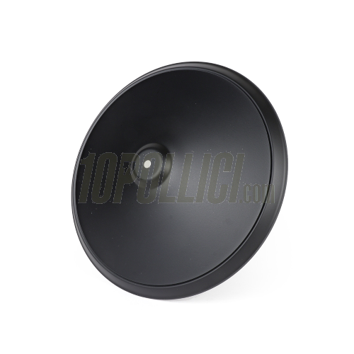 Hug cap "Moon Cap" for open 10" rim Vespa  50, Primavera, ET3, PK GT, Sprint, GL, GS, 180 SS, Sprint V, Rally, TS, PX, PE, Lusso, T5, LML - matt black