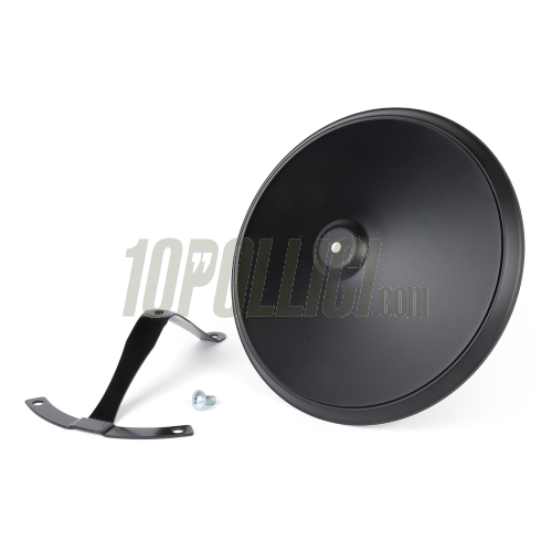 Hug cap "Moon Cap" for open 10" rim Vespa  50, Primavera, ET3, PK GT, Sprint, GL, GS, 180 SS, Sprint V, Rally, TS, PX, PE, Lusso, T5, LML - matt black
