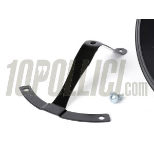 Hug cap "Moon Cap" for open 10" rim Vespa  50, Primavera, ET3, PK GT, Sprint, GL, GS, 180 SS, Sprint V, Rally, TS, PX, PE, Lusso, T5, LML - matt black