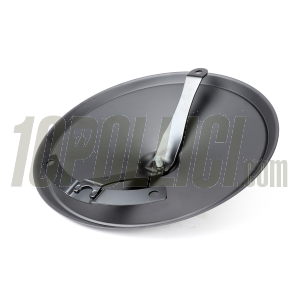 Hug cap "Moon Cap" for open 10" rim Vespa  50, Primavera, ET3, PK GT, Sprint, GL, GS, 180 SS, Sprint V, Rally, TS, PX, PE, Lusso, T5, LML - matt black
