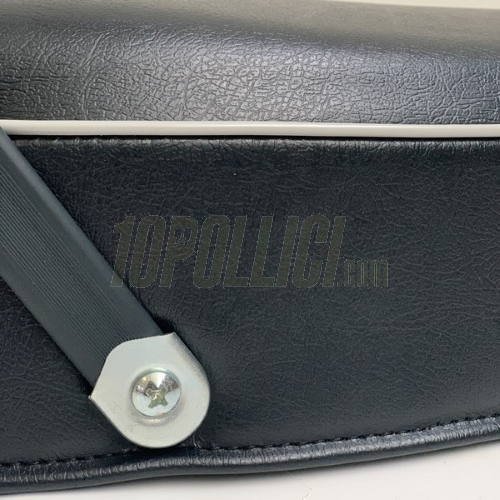 Seat NISA "Sprint Replica" per Vespa VNA, VNB, VBA, VBB, Super, GT, GTR, Sprint, Sprint V, TS - black