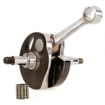 Racing crankshaft SERIE PRO by Worb5 for Vespa PX 125, 150, COSA, rotary valve, stroke 57,0mm, conrod 105,0mm, pin 15mm