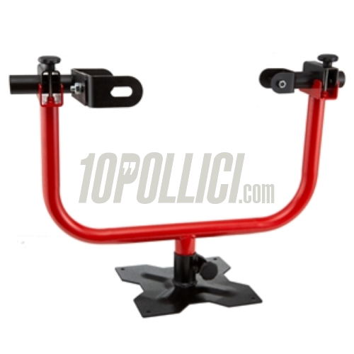 Engine mounting stand SERIE PRO on table - Vespa Smallframe and Largeframe