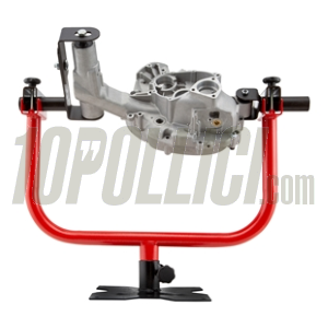 Engine mounting stand SERIE PRO on table - Vespa Smallframe and Largeframe