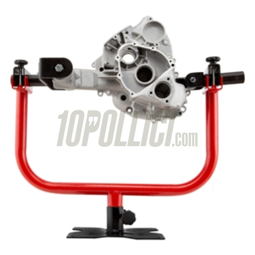 Engine mounting stand SERIE PRO on table - Vespa Smallframe and Largeframe