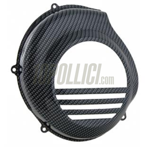 Flywheel cover CARBONE LOOK Vespa PX elestart 