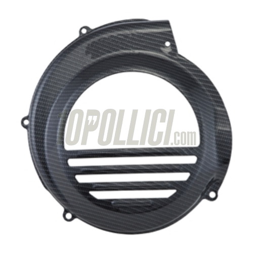 Flywheel cover CARBONE LOOK Vespa PX, PE, Super, Sprint, GT