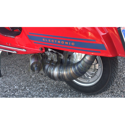 Racing exhaust EGIG PERFORMANCE "Unisex 1,5" Vespa 50, 90, 125 Primavera, ET3, PK