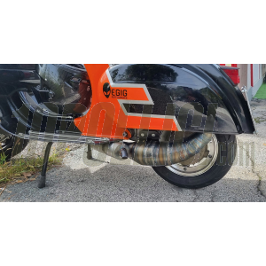 Racing exhaust EGIG PERFORMANCE "Unisex 1,5" Vespa 50, 90, 125 Primavera, ET3, PK