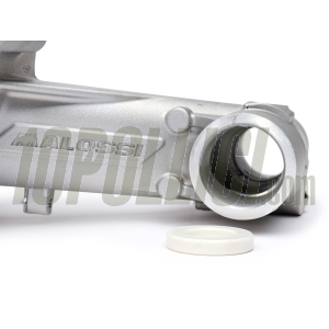 Distanziali BGM PRO sp.7,5mm per silent block motore Vespa PX 200, Rally 200 con carter MALOSSI
