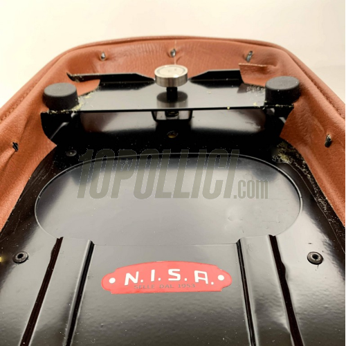 Sella NISA WAVE per Vespa Rally 180/200, GS 160, 180 SS - MARRONE
