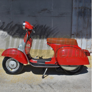Sella NISA WAVE per Vespa Rally 180/200, GS 160, 180 SS - MARRONE