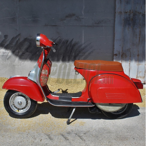 Sella NISA WAVE per Vespa Rally 180/200, GS 160, 180 SS - MARRONE