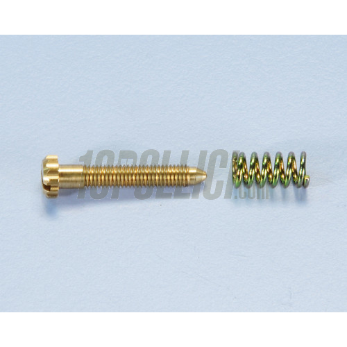 Minimum adjusting screw and spring POLINI for carburettor PWK D.24 - 26 - 28 - 30