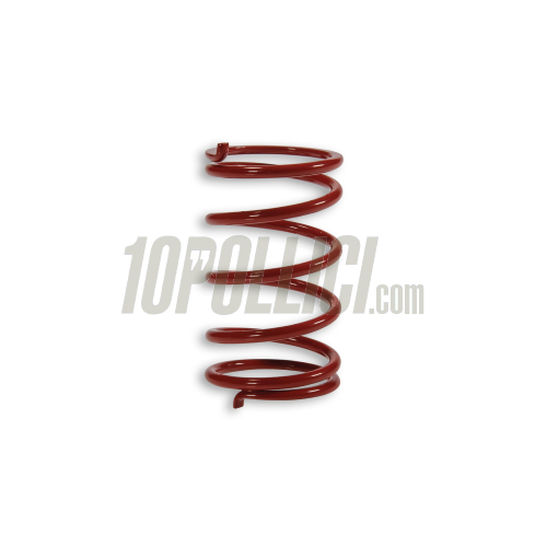 Variator return spring MALOSSI for Piaggio Ciao, Sì, Bravo, Superbravo, Boxer, Grillo, Boss, red (Ø ext 45x77 mm - Ø 4,0 mm - k 9,4)