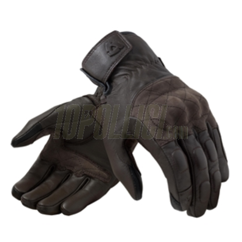 Gloves REVIT Tracker - XXXL - 100% leather, brown