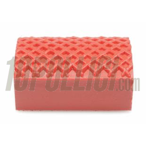 Brake Pedal Rubber for Vespa Super, GT, GTR, TS, GS, GL, Sprint, 160 GS, 180 SS, Rally - rosso