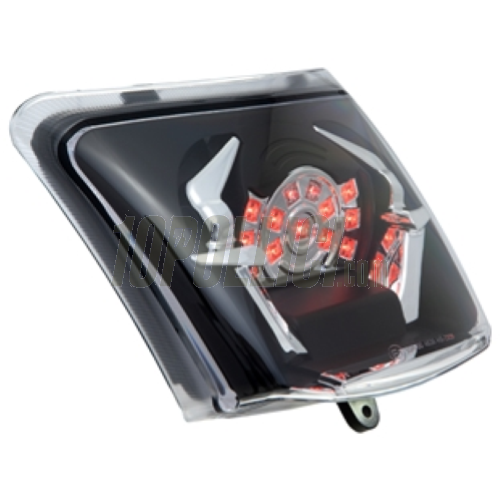Rear light SIP MKII, led, for Vespa GTS, GTS Super, GTV 125-300cc HPE, 2018 ->