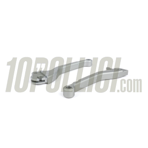 Lever Set brake and clutch BGM PRO CNC for brake disc PX (2004-) - matt silver - Heng Tong - pair