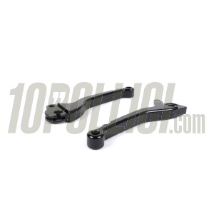 Lever Set brake and clutch BGM PRO CNC for brake disc PX (1998-2003) - black - Grimeca - pair
