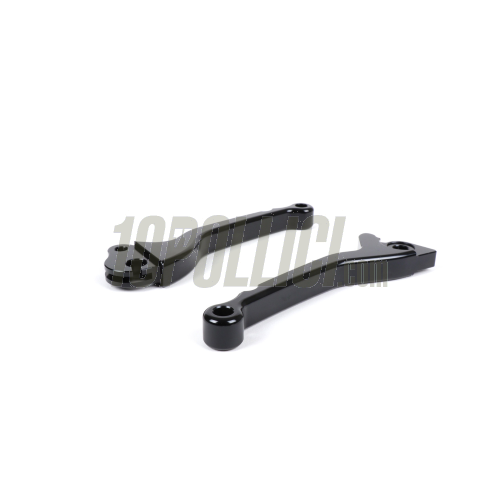 Lever Set brake and clutch BGM PRO CNC for brake disc PX (1998-2003) - black - Grimeca - pair