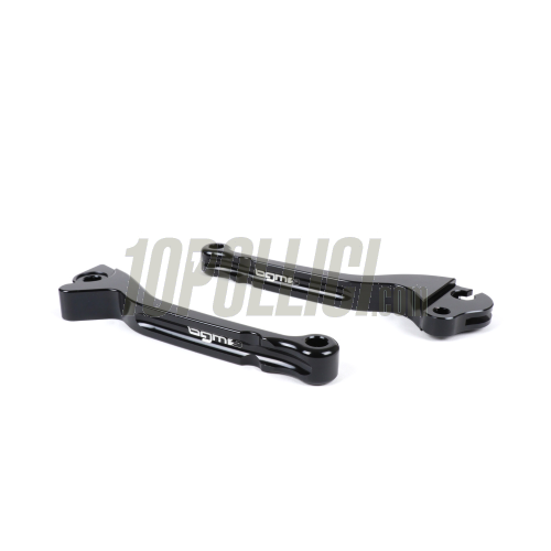 Lever Set brake and clutch BGM PRO CNC for brake disc PX (1998-2003) - black - Grimeca - pair