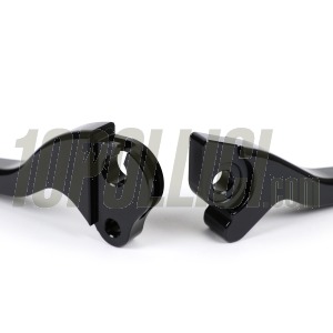 Lever Set brake and clutch BGM PRO CNC for brake disc PX (1998-2003) - black - Grimeca - pair