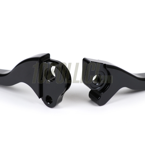 Lever Set brake and clutch BGM PRO CNC for brake disc PX (1998-2003) - black - Grimeca - pair