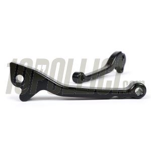 Lever Set brake and clutch BGM PRO CNC for brake disc PX (1998-2003) - black - Grimeca - pair