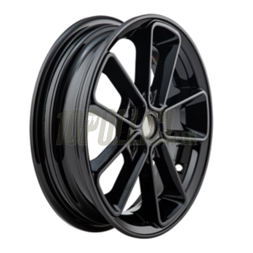 Rim SIP SERIES PORDOI front and rear for Vespa 125-300cc GTS, GTS Super, GTV, GT 60, GT, GT L, 3.00-12", shiny black