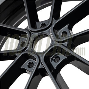 Rim SIP SERIES PORDOI front and rear for Vespa 125-300cc GTS, GTS Super, GTV, GT 60, GT, GT L, 3.00-12", shiny black