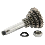 Input shaft assembly DRT 10-15-21-23 teeth Vespa PK 50 XL, Ape 50