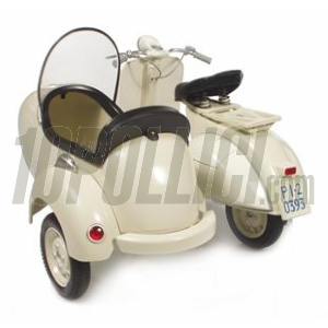 Model Vespa 150 VL1T with sidecar